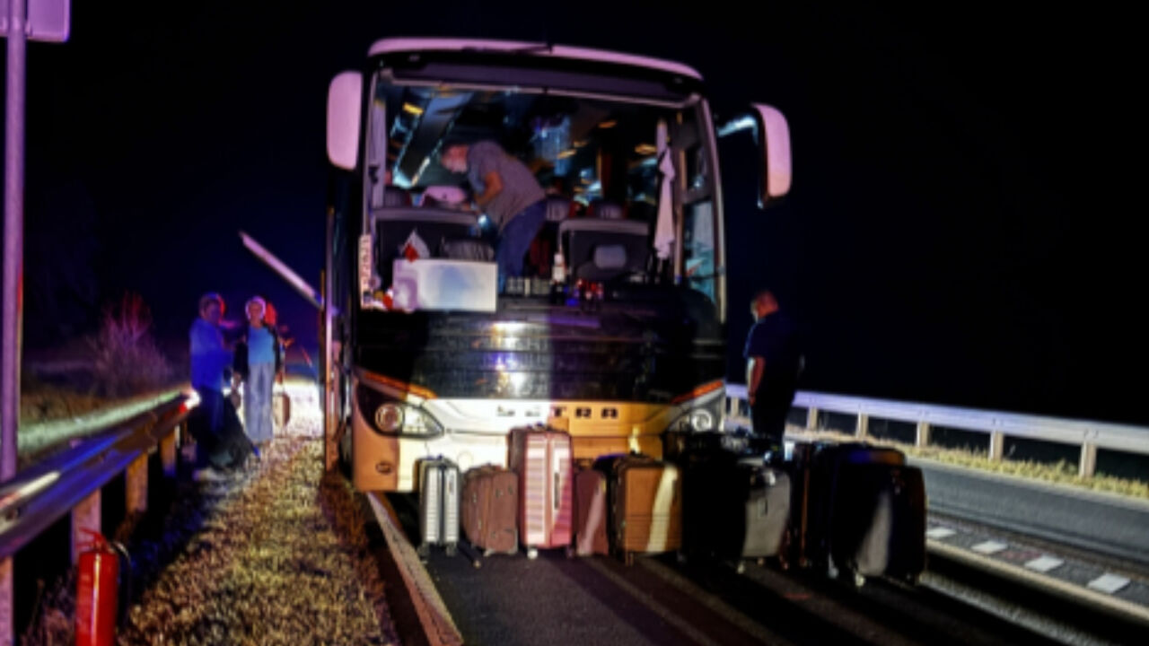 Several injured after bus carrying Polish pilgrims struck by truck in Hungary